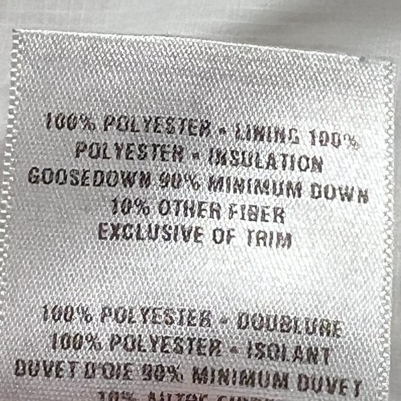 Patagonia Down Sweater Vest Womens Small White Zip 84627 Company Logo - Picture 11 of 11